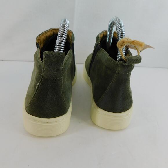 Sofft Women's Army Green Suede Britton Chelsea Waterproof Leather Size 6 New - Picture 8 of 11